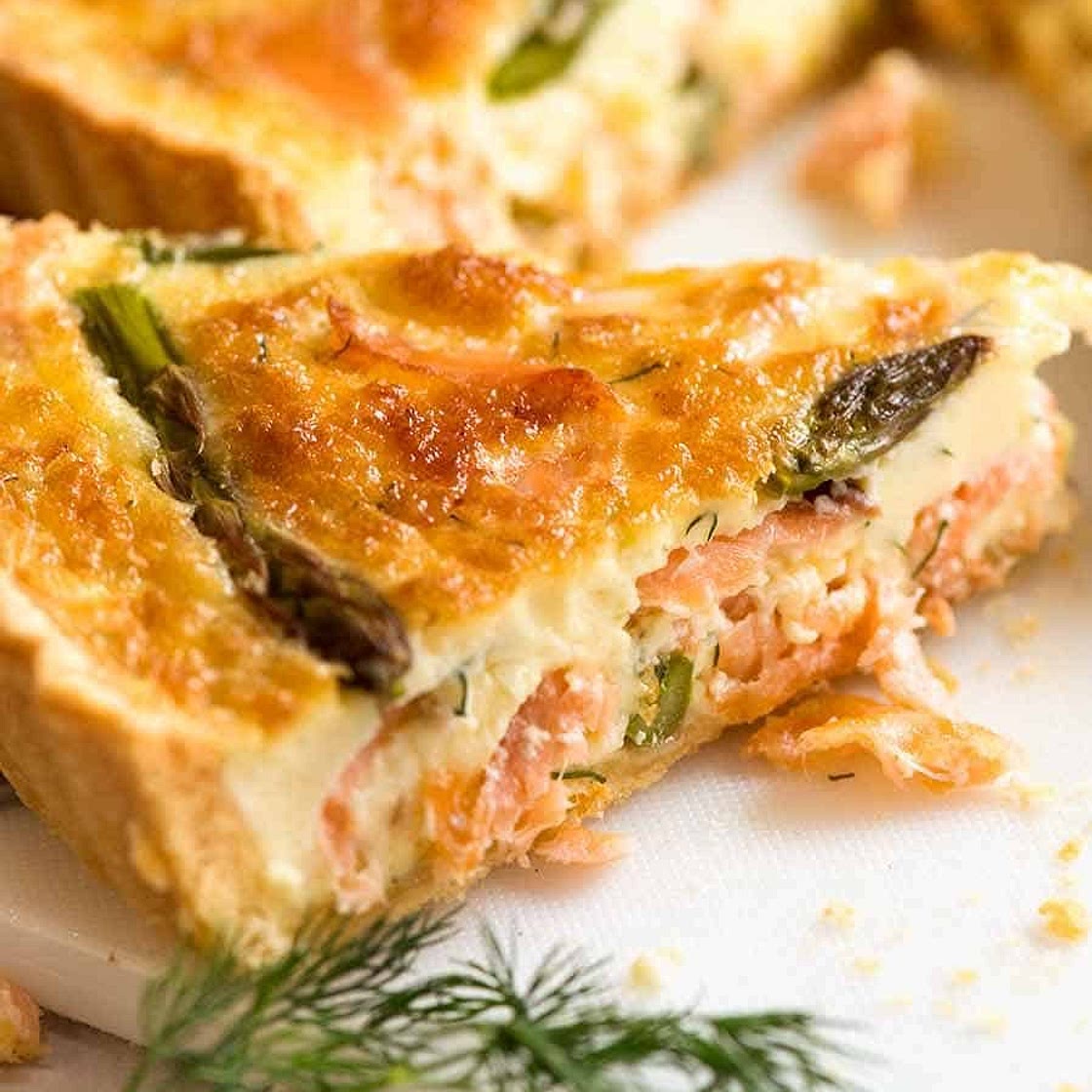 Salmon Quiche
