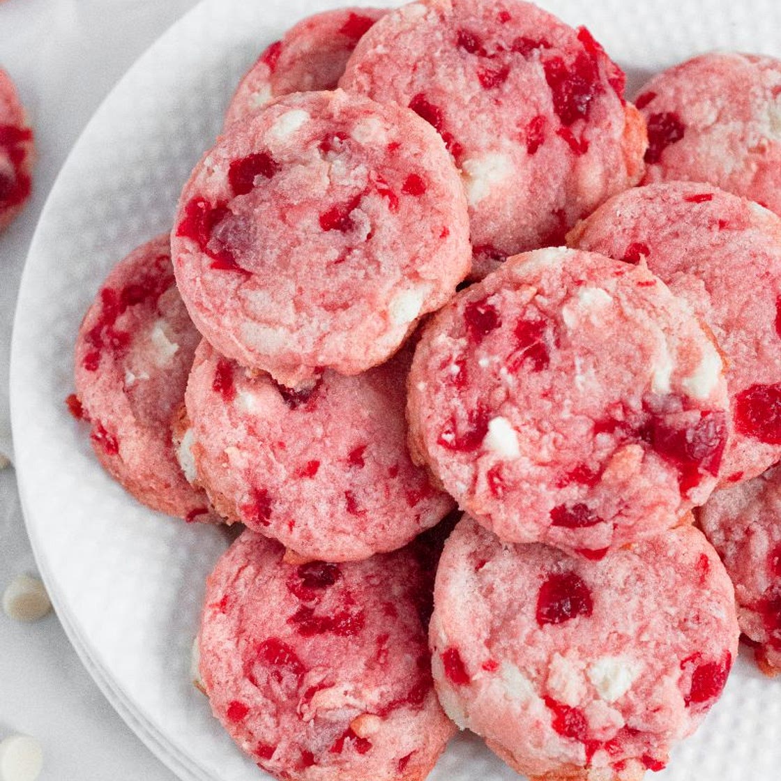 Cherry Chip Cookies (Gluten Free & Vegan)