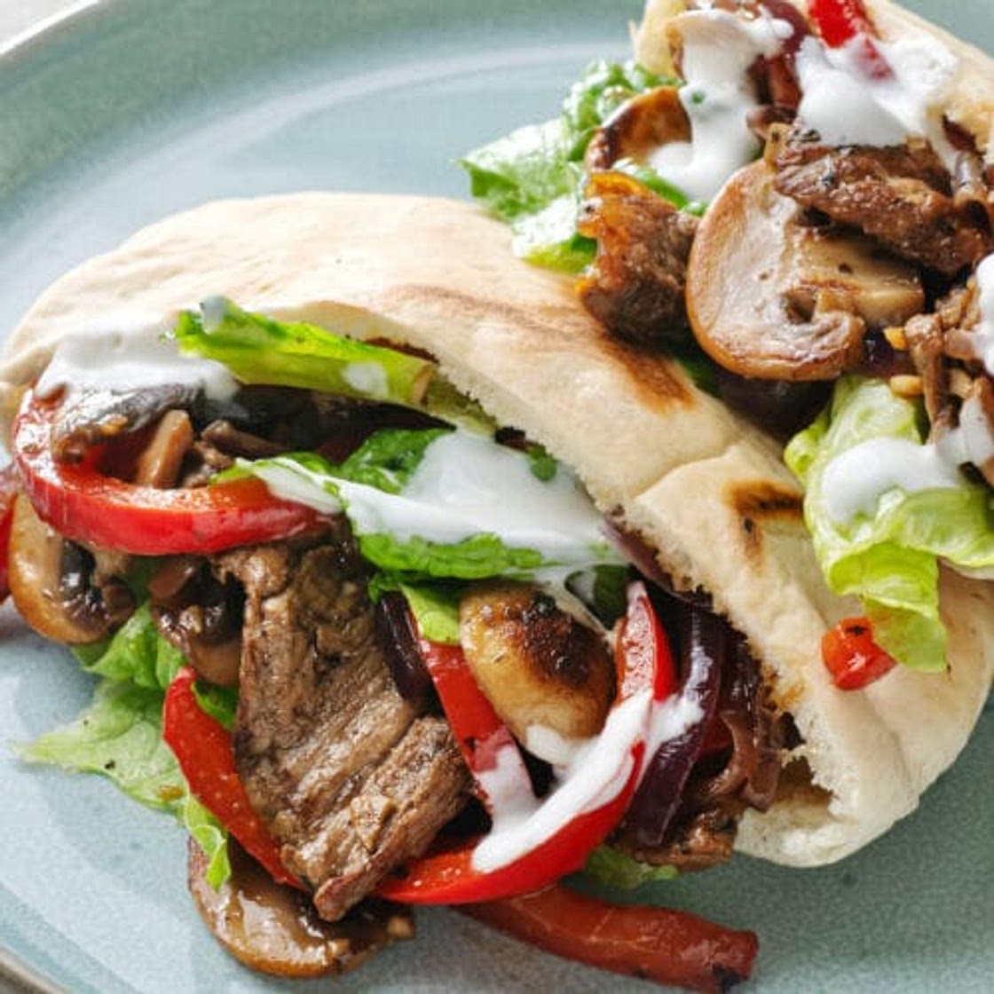 Steak Fajita Sandwiches