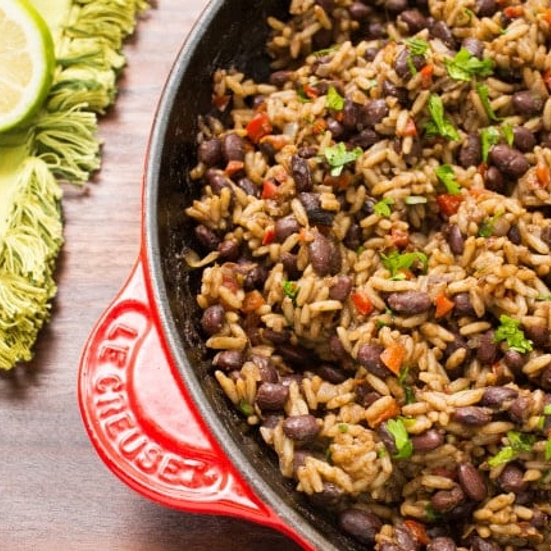 Gallo Pinto (Costa Rican Beans and Rice)