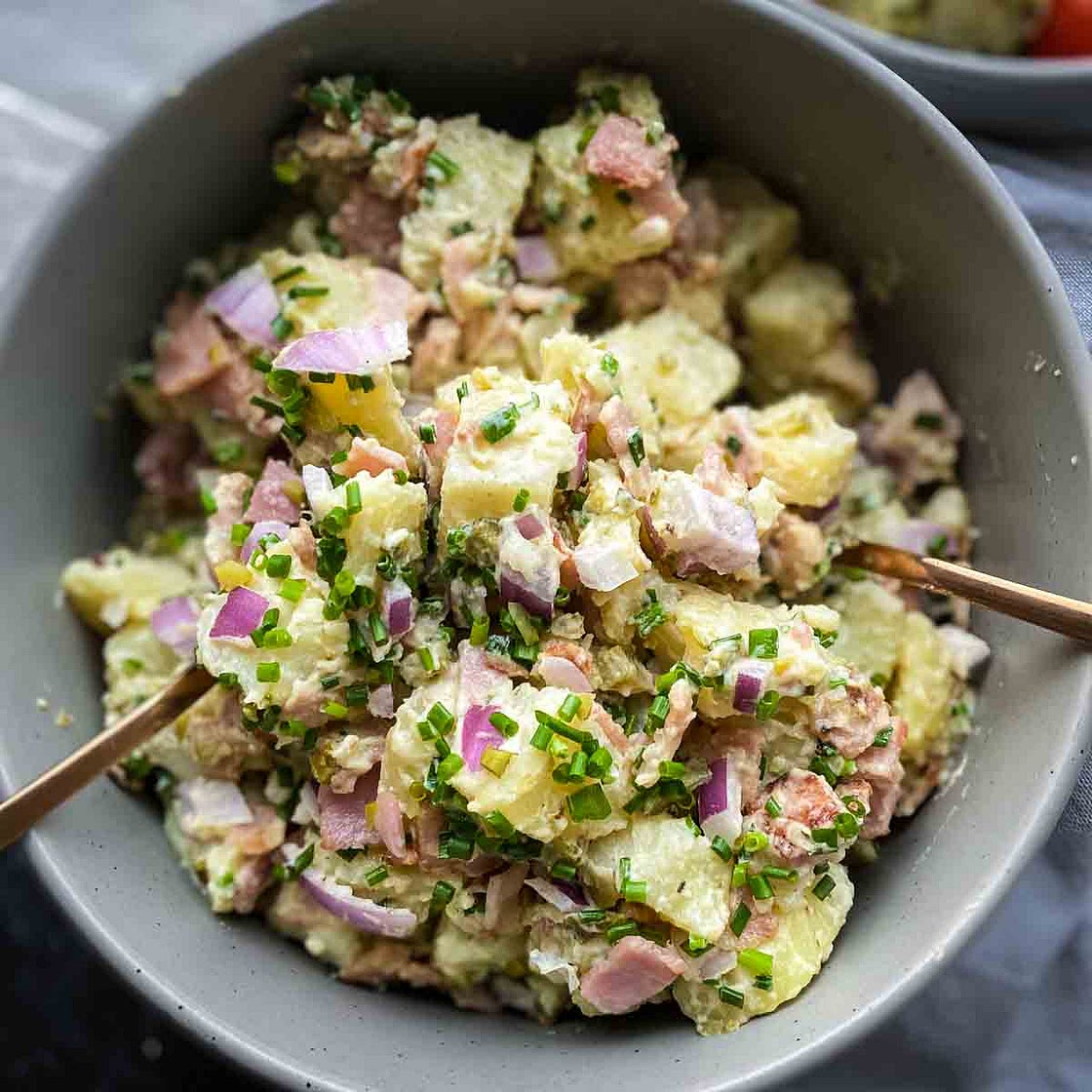 Classic Potato Salad with Bacon