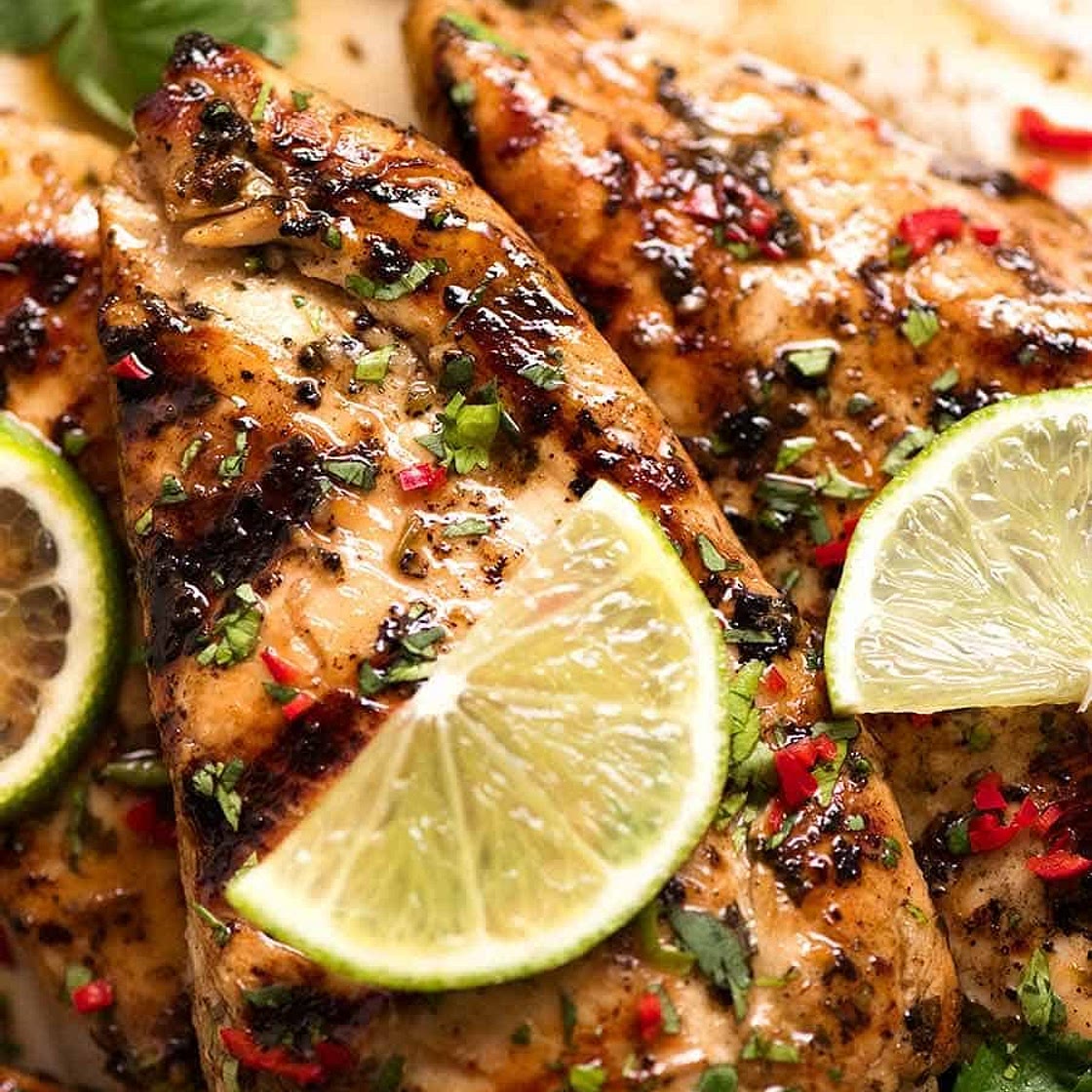 Lime Marinated Grilled Chicken