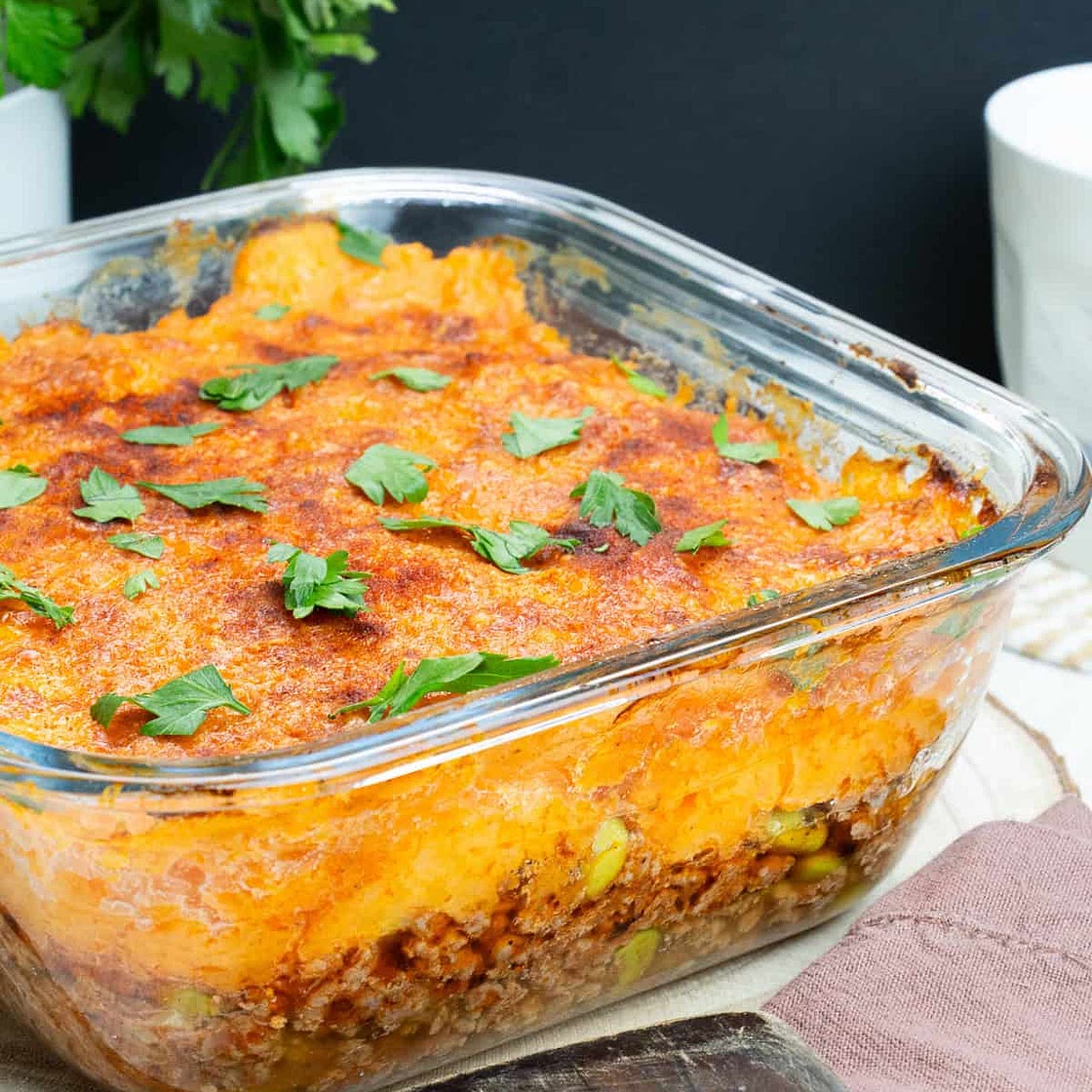 Cottage Pie With Sweet Potato