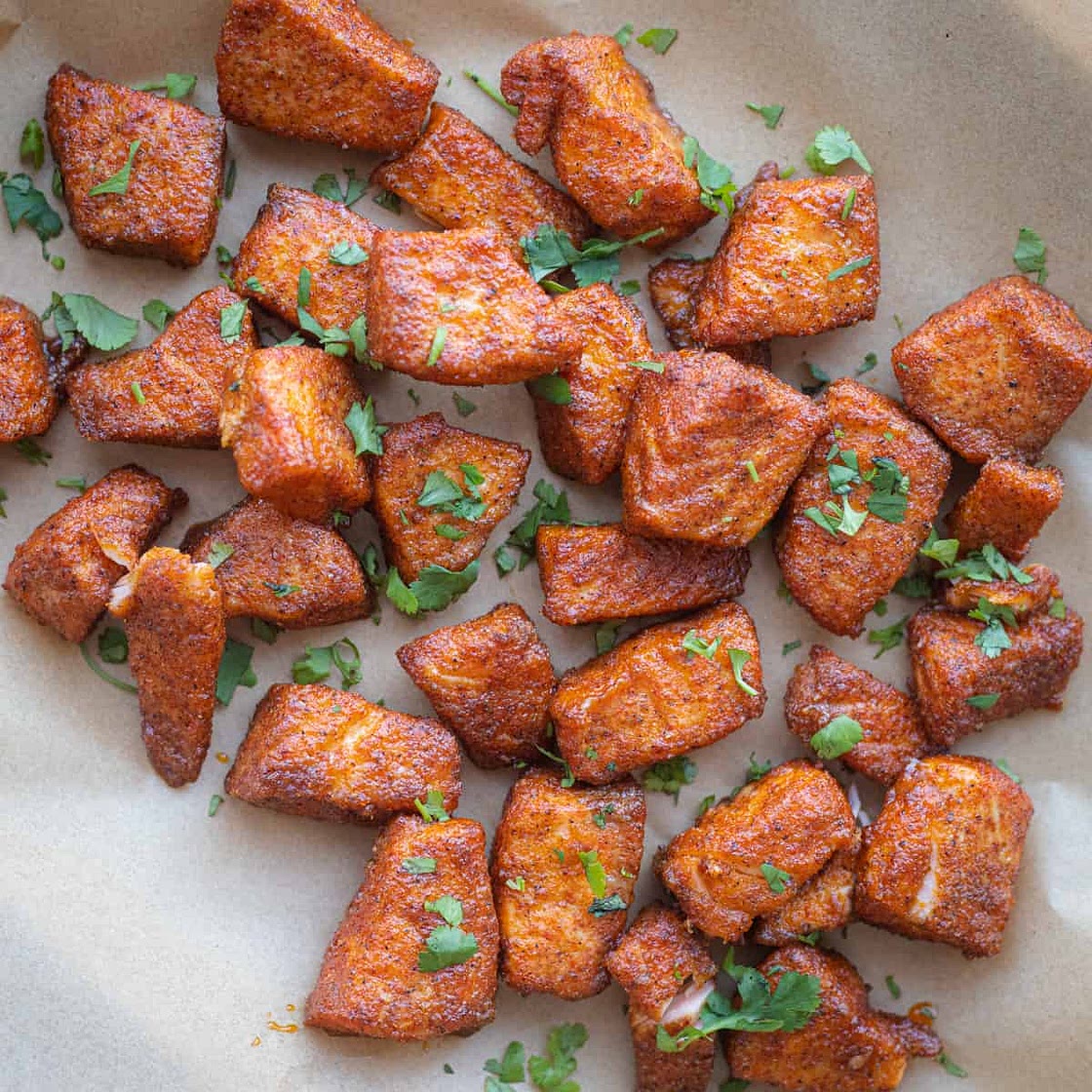 Grilled Salmon Bites Recipe