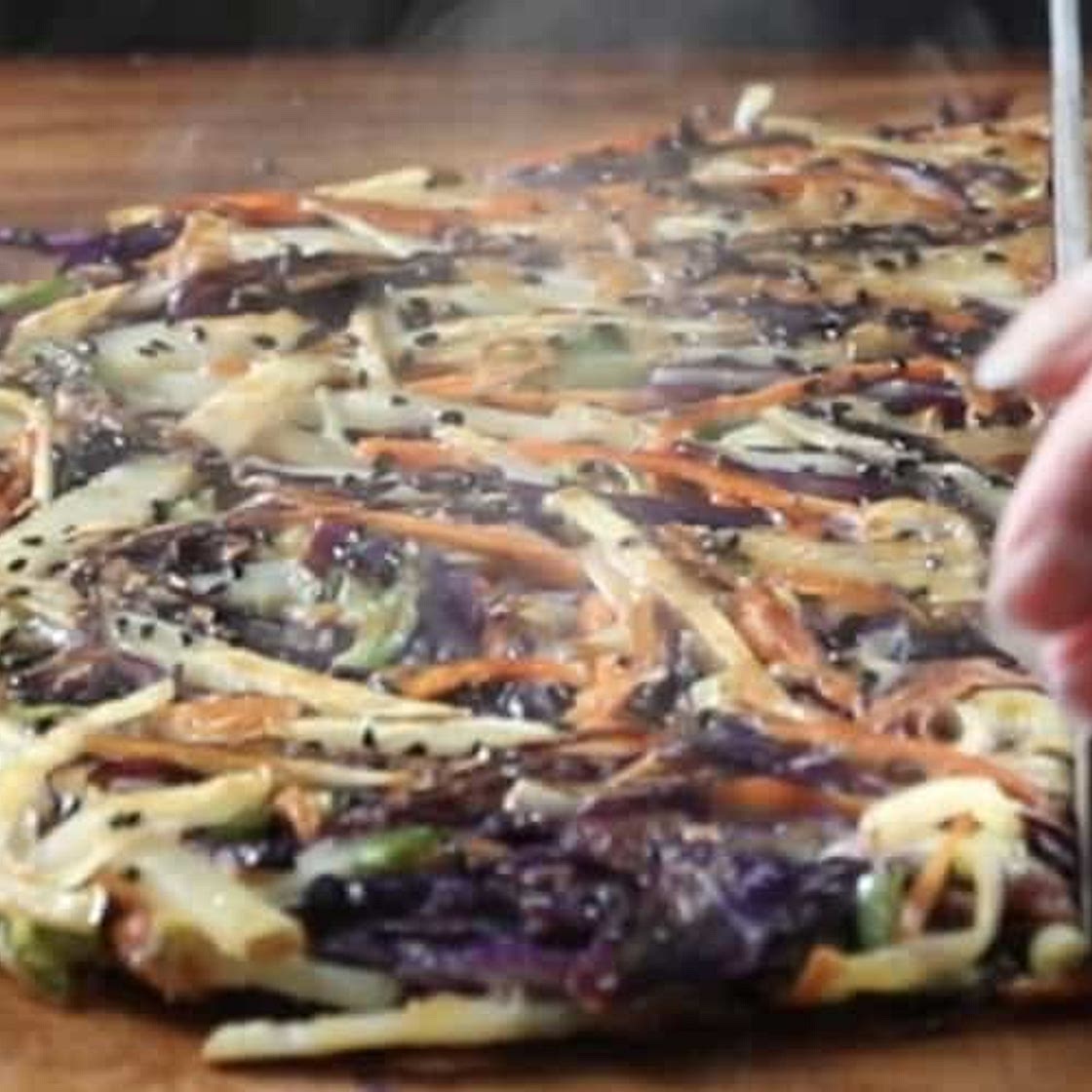 Rainbow Jeon (Pancakes)