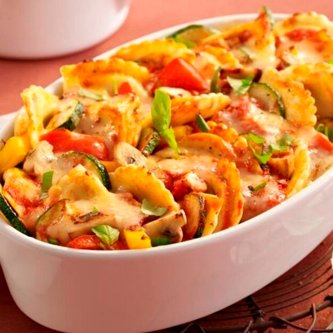 Cappelloni-Gemüse-Gratin Ratatouille