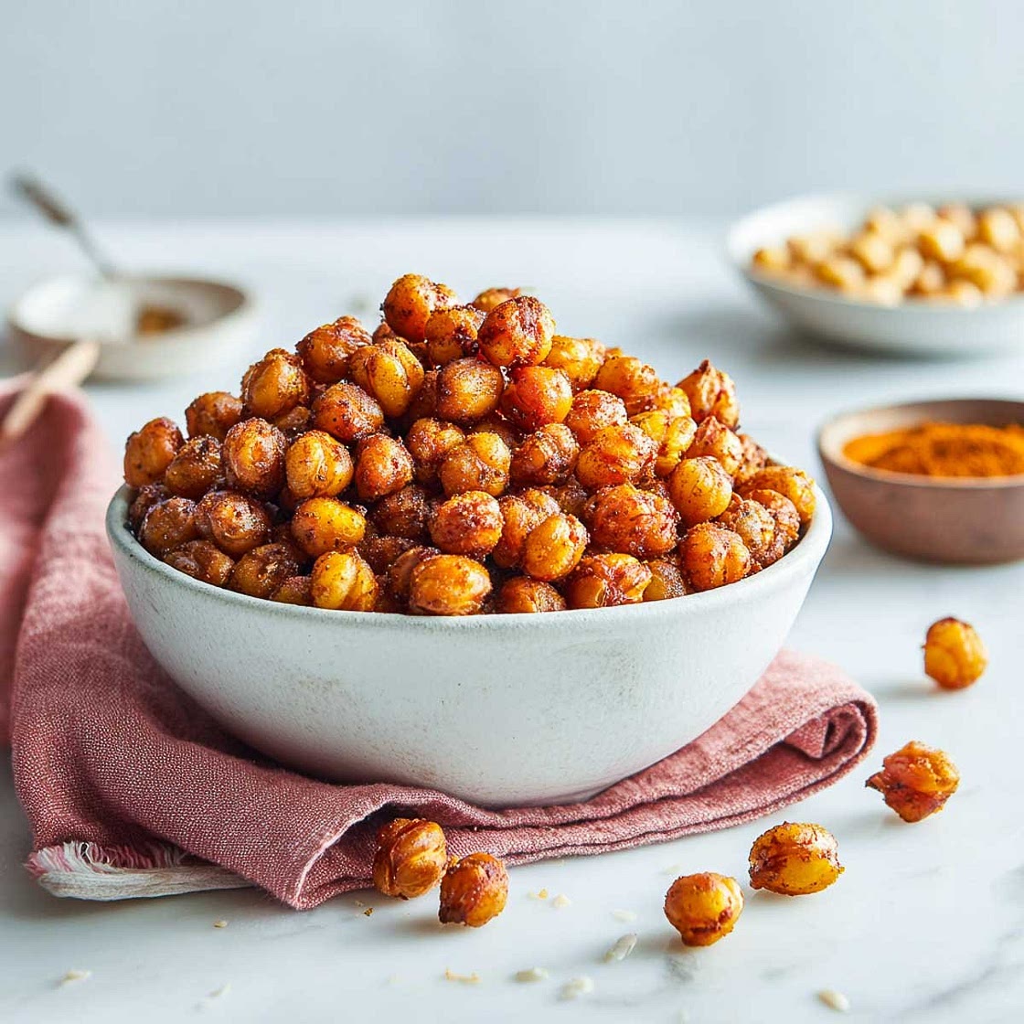 Roasted Masala Chickpeas