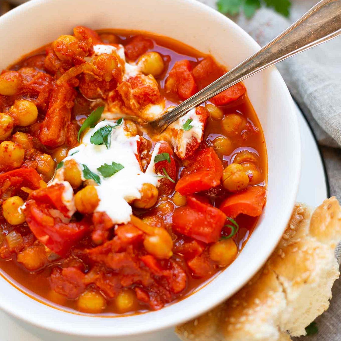 Indisches Kichererbsen-Curry