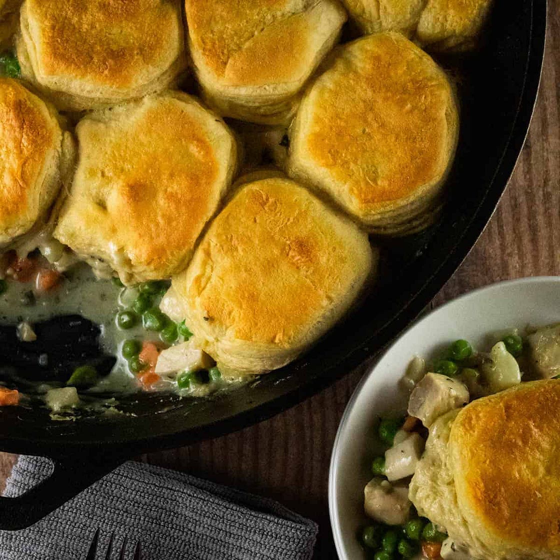 Cast Iron Chicken Pot Pie