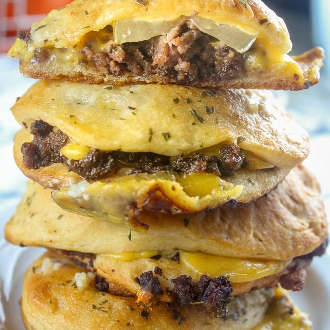 Cheeseburger Biscuit Bites