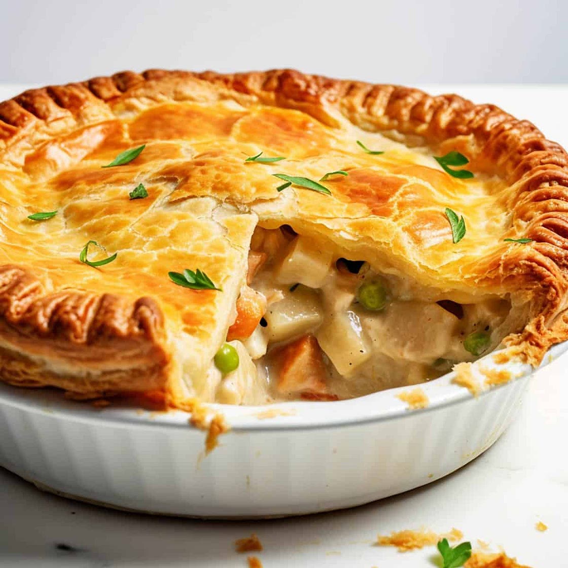 Vegan Chicken Pot Pie