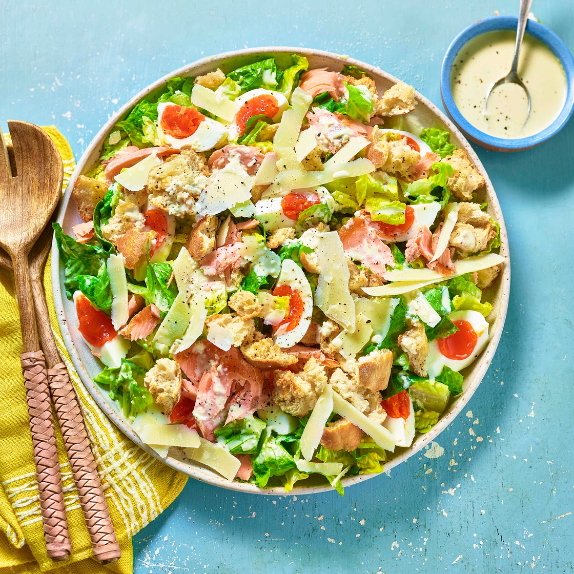 Salmon caesar recipe