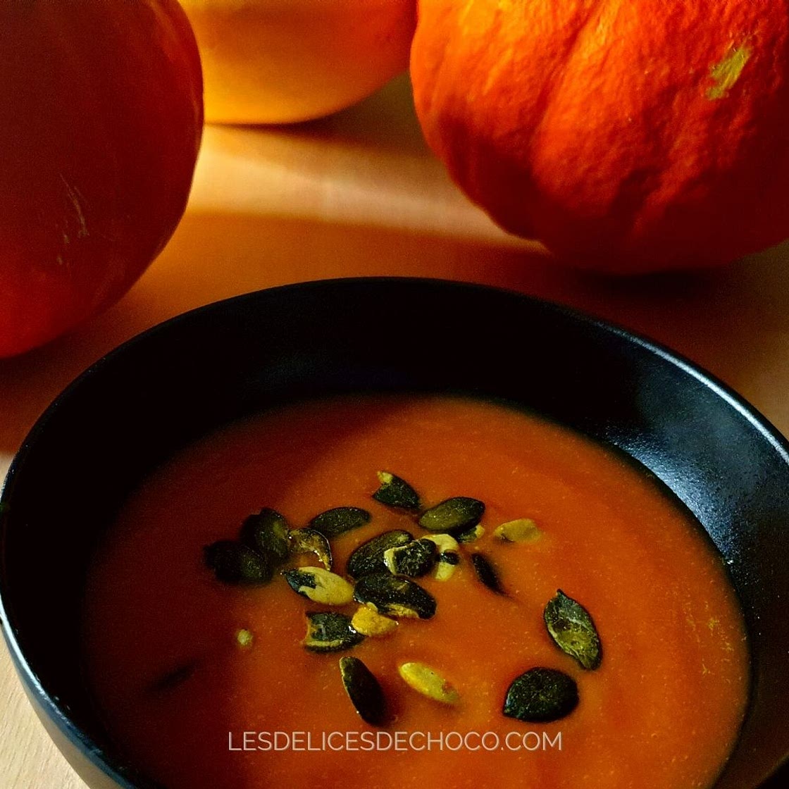 SOUPE D’AUTOMNE HEALTHY AUX LÉGUMES RÔTIS