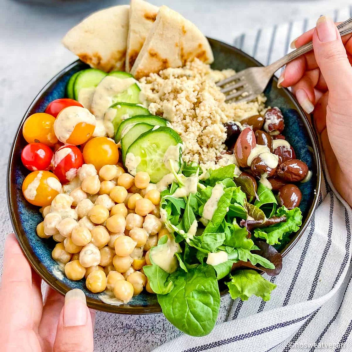Greek Buddha Bowl (Vegan)