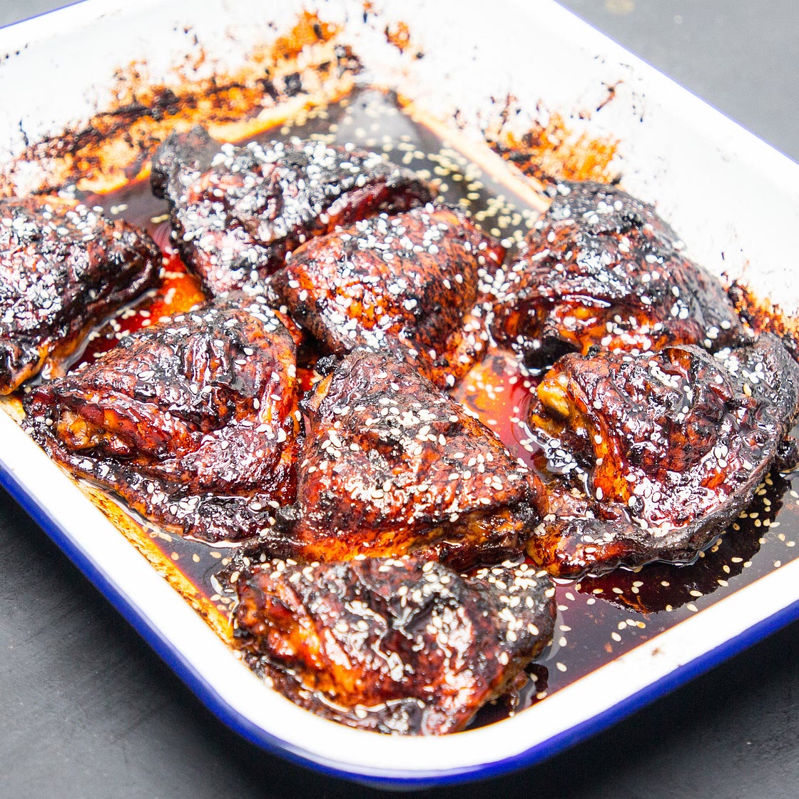 Sticky Sesame Chicken