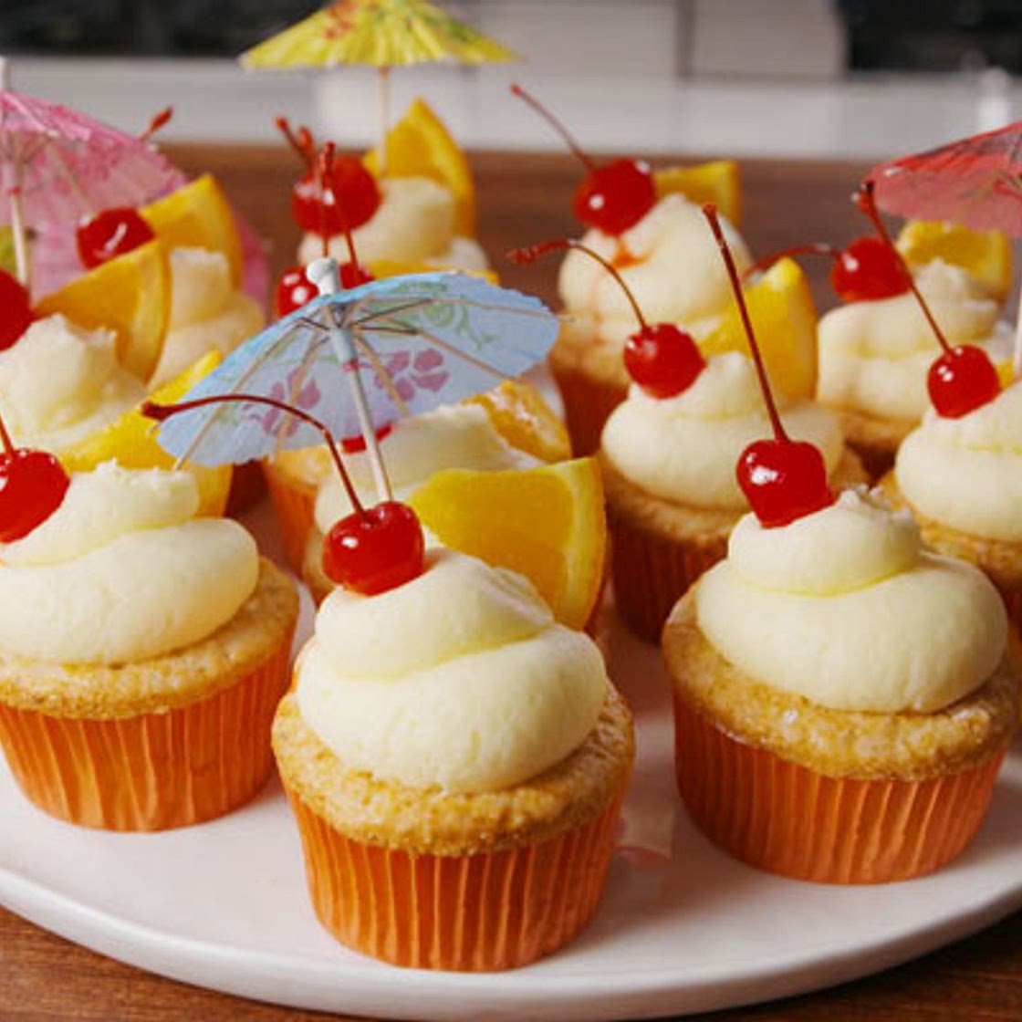 Bahama Mama Cupcakes