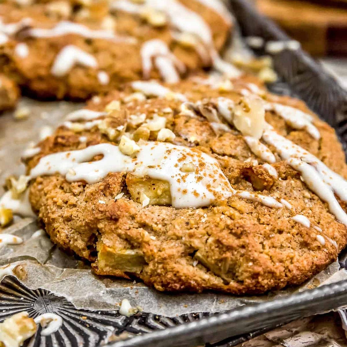 Apple Walnut Cookie Scones