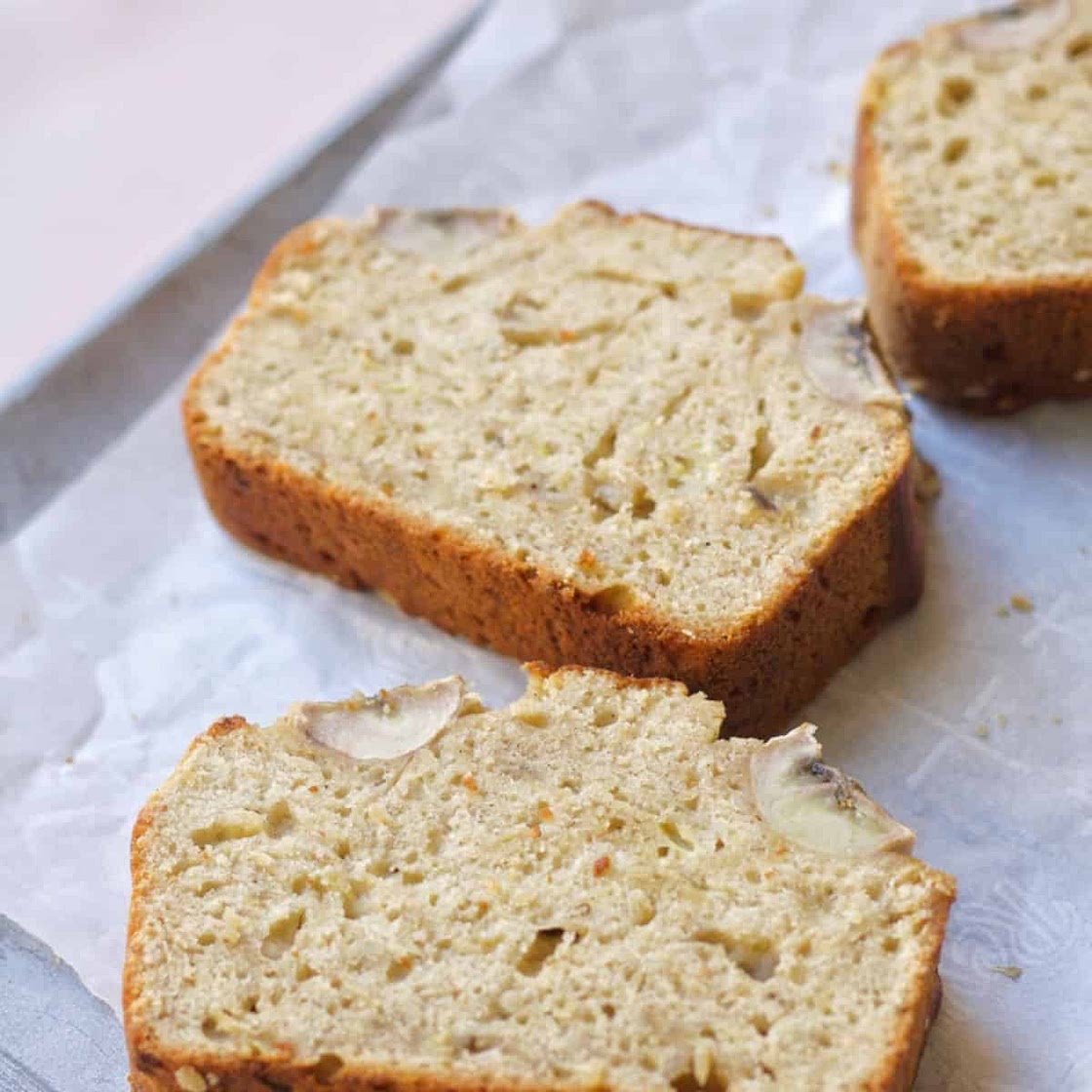 Simple Banana Bread without Baking Soda