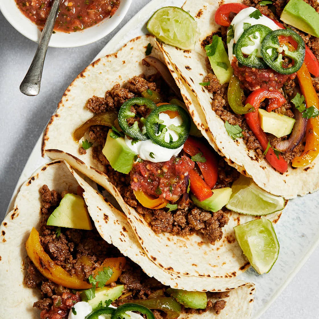 Ground Beef Fajitas