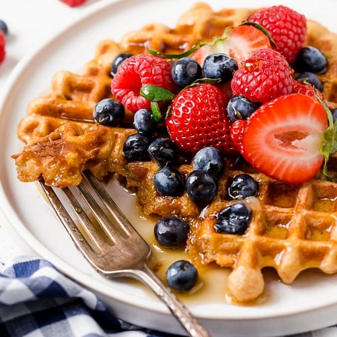 Yogurt Waffles