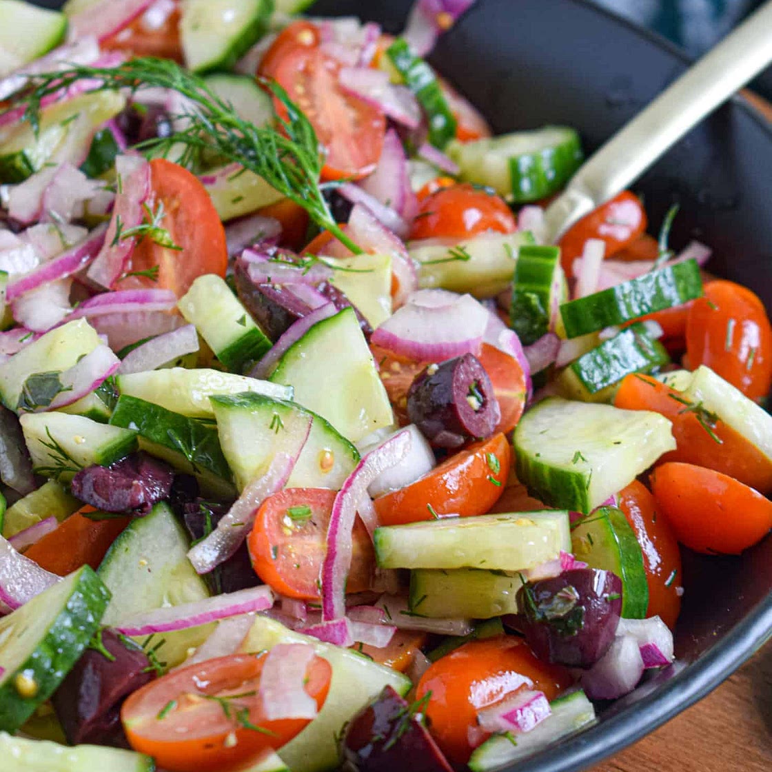 Greek Cucumber Salad