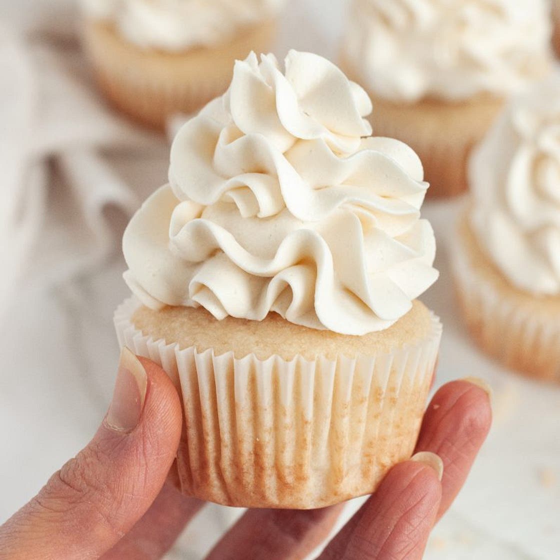 Gluten-Free Vanilla Cupcakes (Dairy-Free)