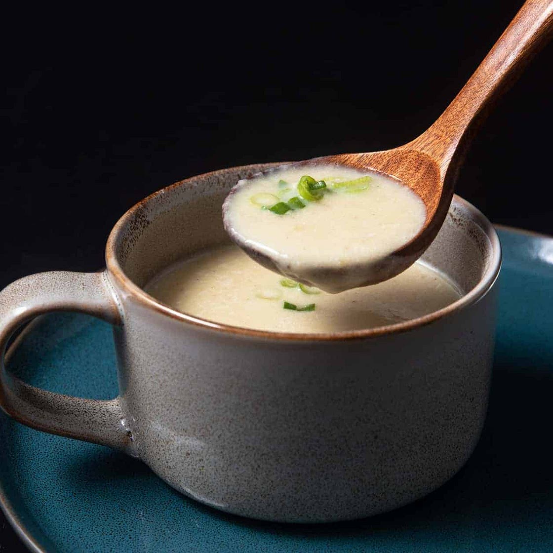 Instant Pot Potato Leek Soup