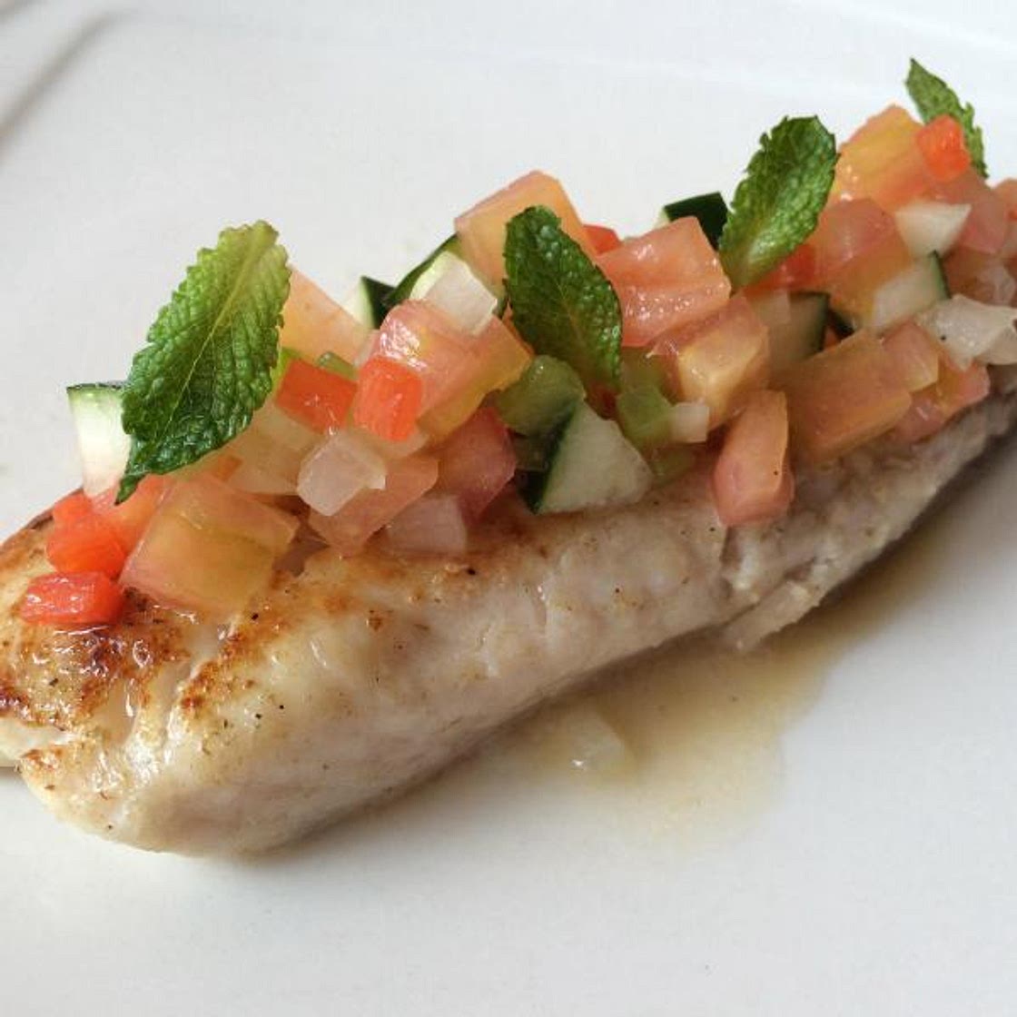 Receita de Tilápia grelhada com legumes