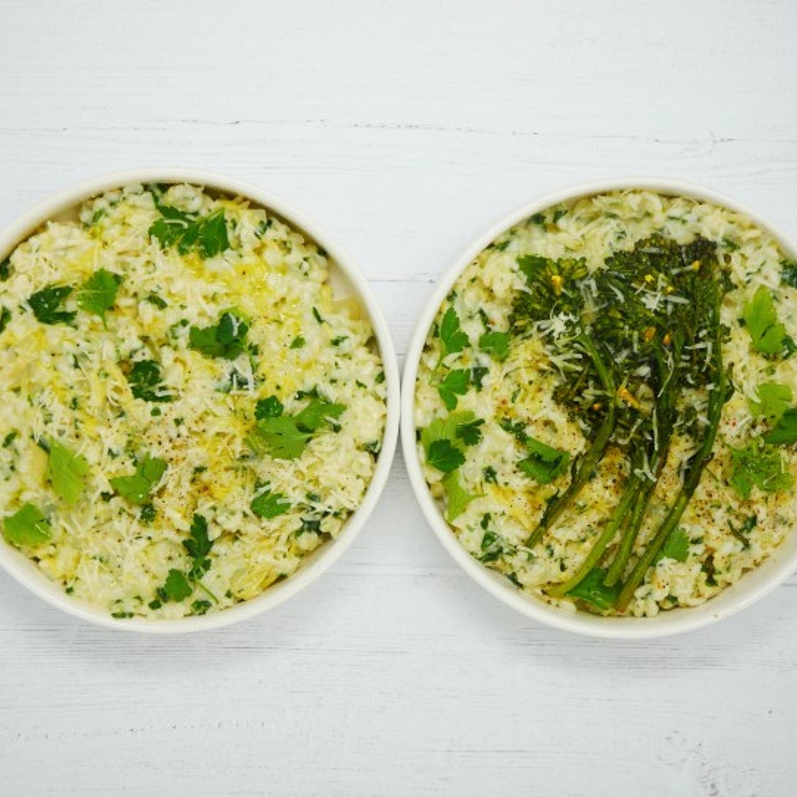 Creamy Artichoke Kale Risotto