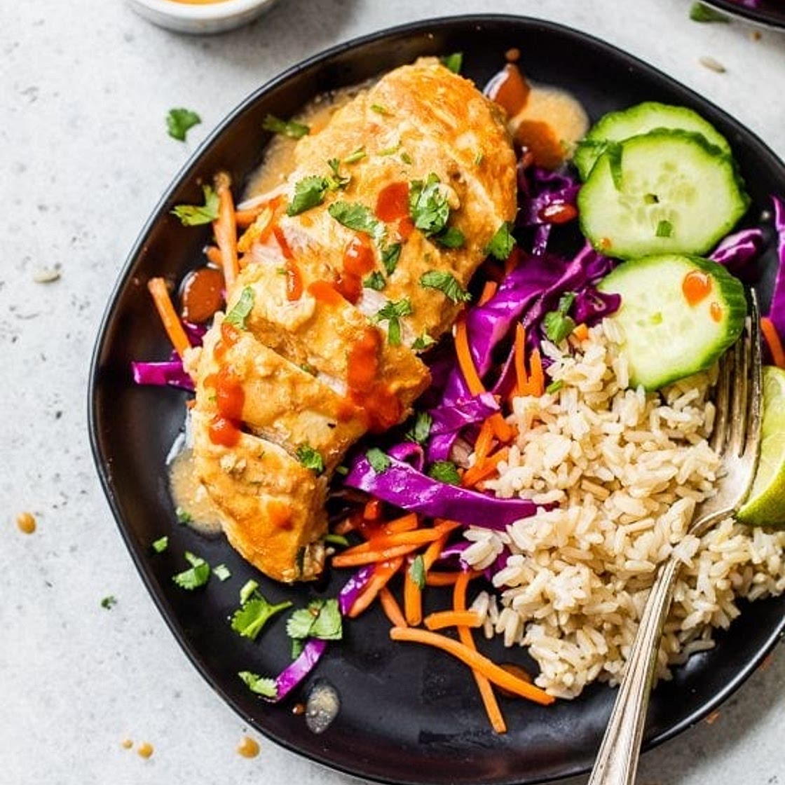 Peanut-Braised Chicken Breasts