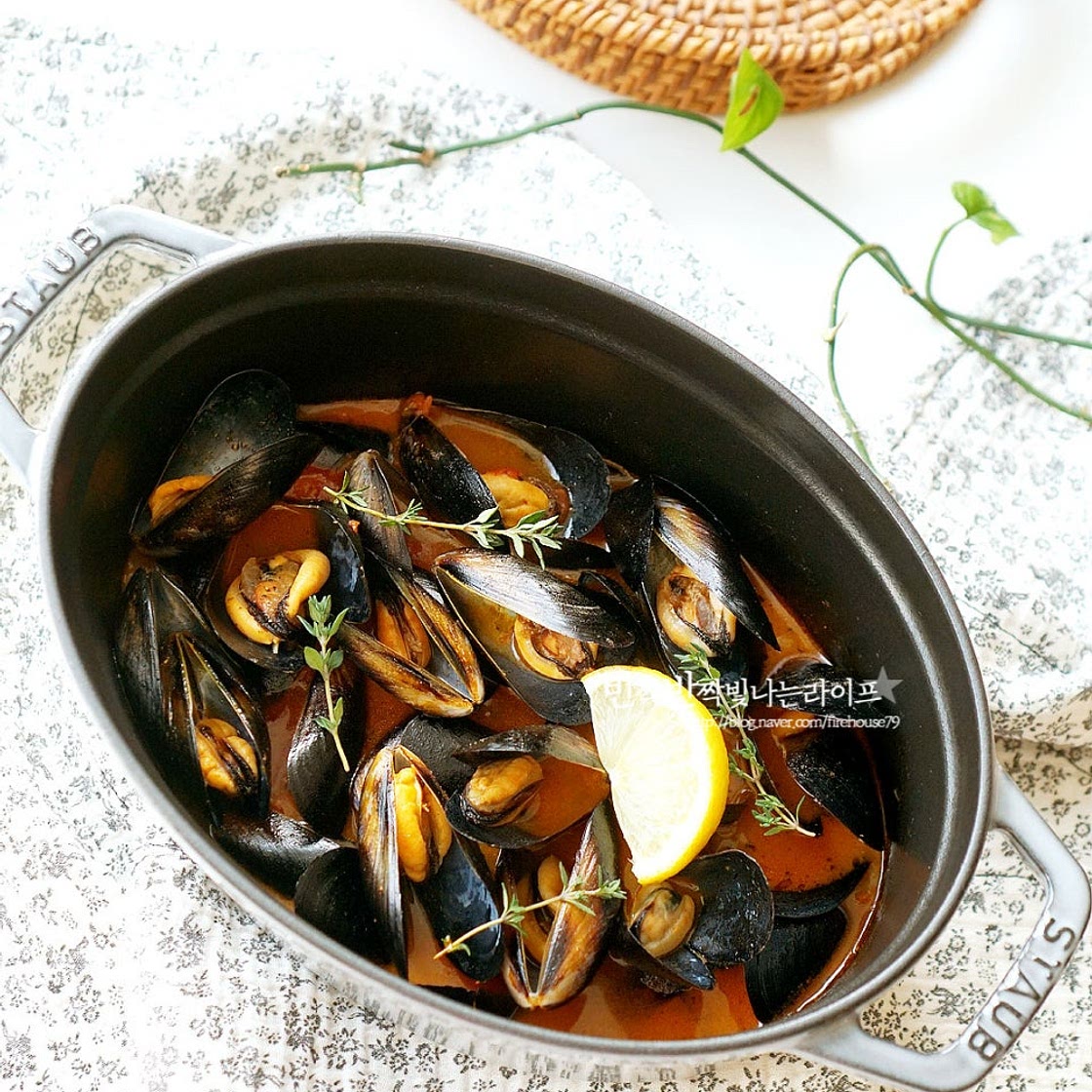 토마토 홍합스튜 토마토스튜 만들기 홍합요리
