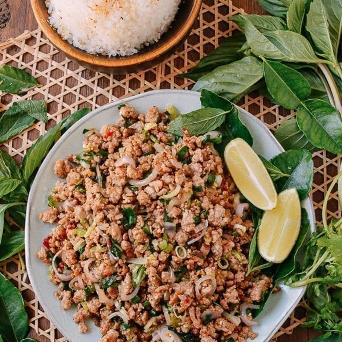 Pork Larb, The National Dish of Laos
