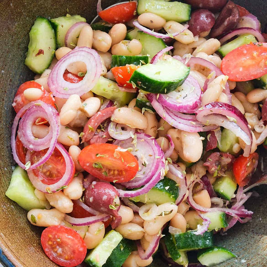 Mediterranean Bean Salad