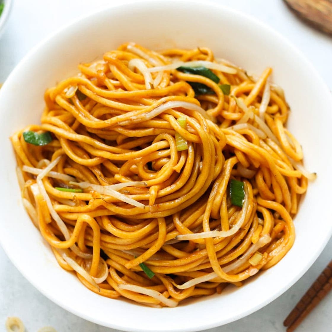 Plain Chow Mein (Chinese Noodles)