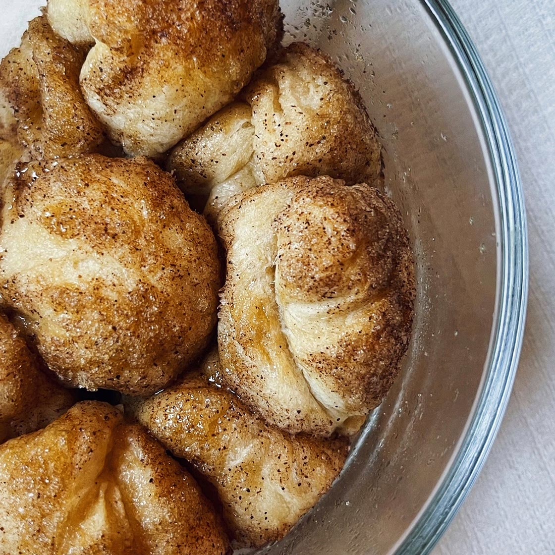 Single Serve Monkey Bread ~ Simple Dessert for One