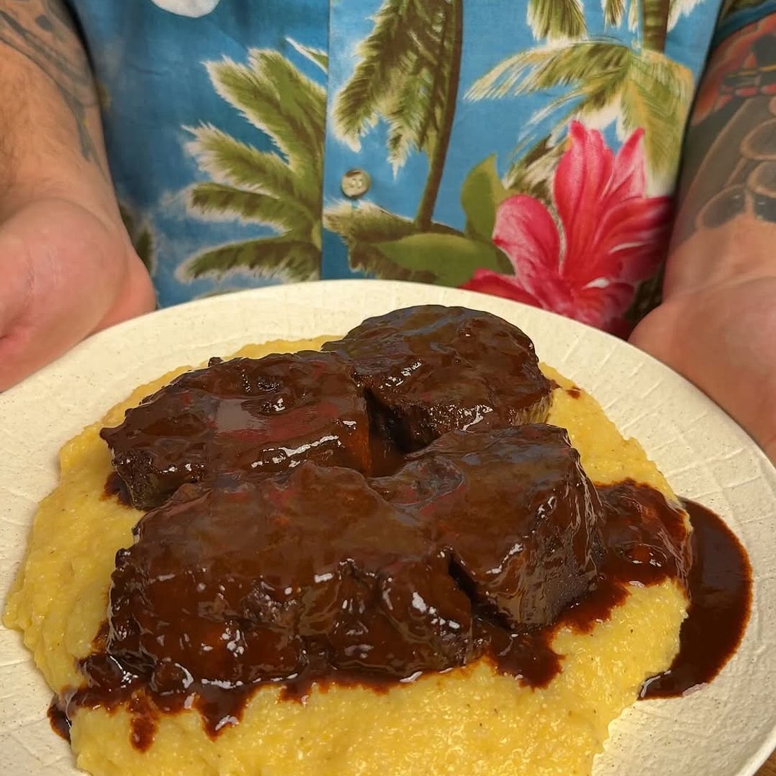 BRASATO E POLENTA! 🥩🐮