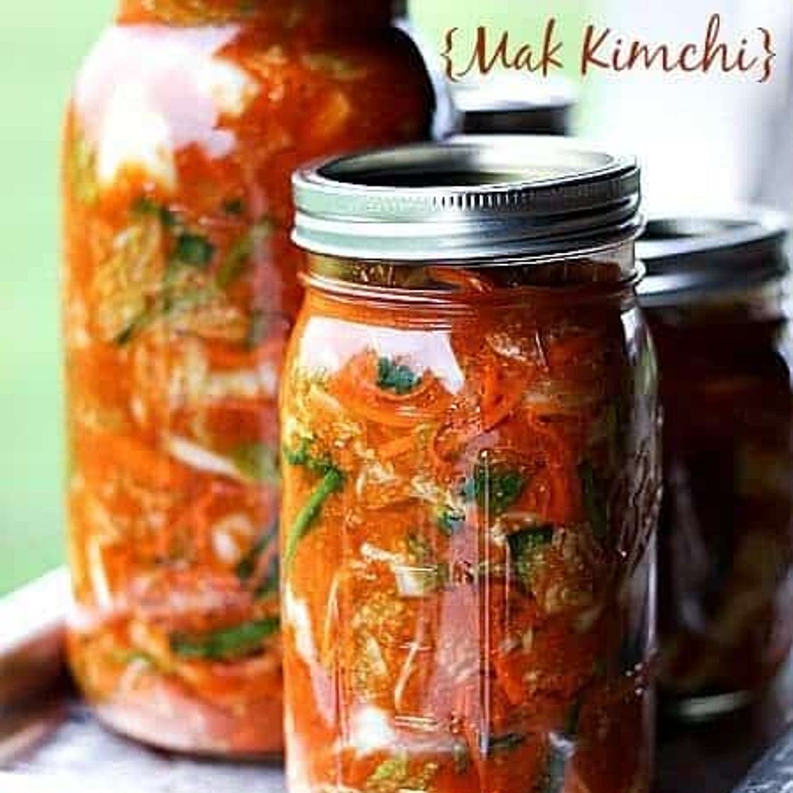 Easy, Fast Kimchi Recipe {Mak Kimchi}