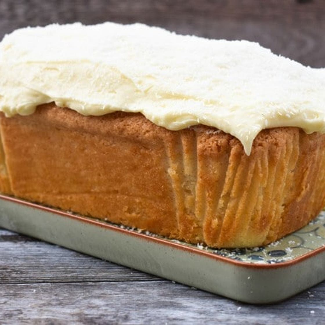 Easy Vegan Coconut Loaf Cake