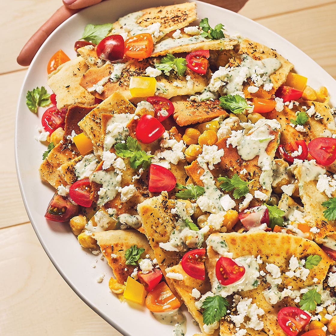 Mediterranean Nachos