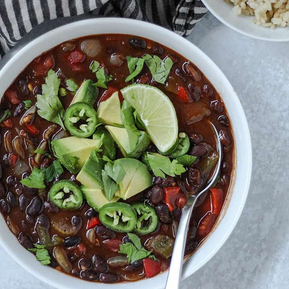 The Best Black Bean Soup