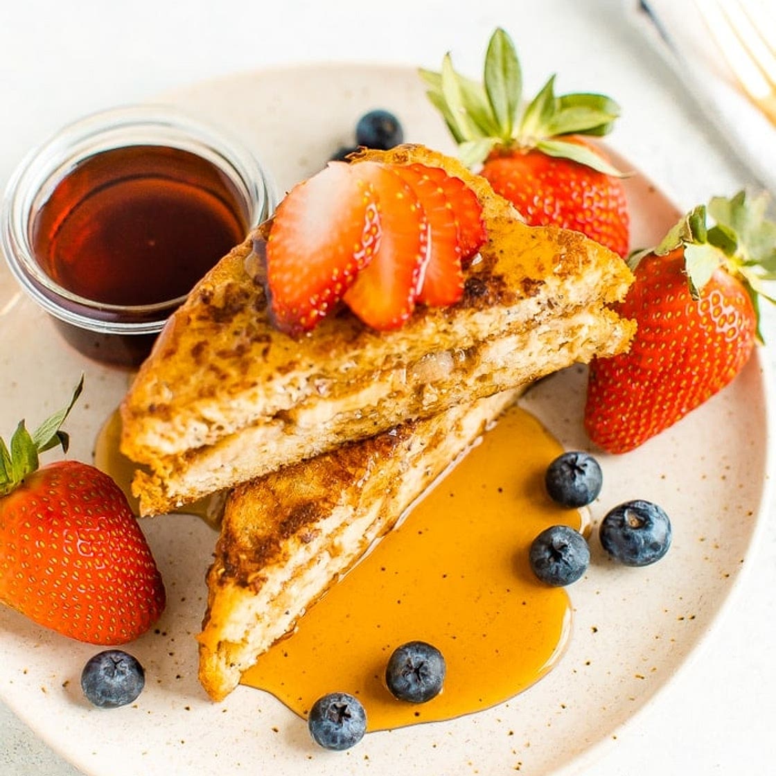 Healthy Stuffed French Toast
