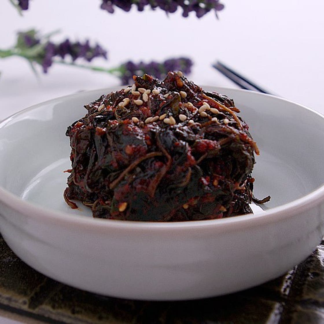 고추잎 무침 만드는 법