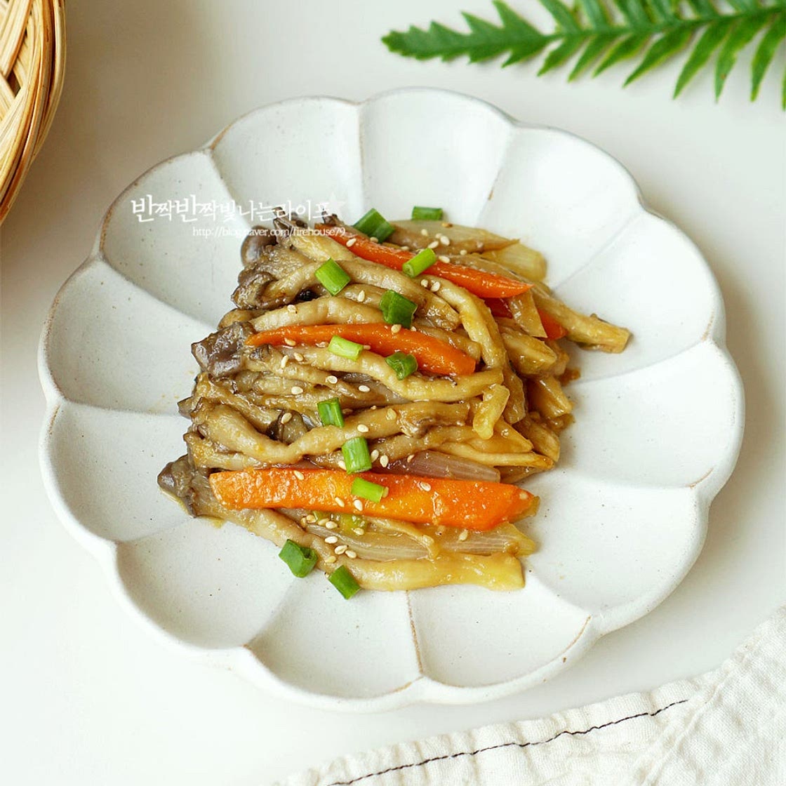 느타리버섯볶음 만드는 법 느타리버섯요리