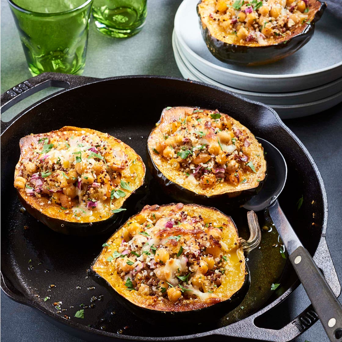 Quinoa Stuffed Acorn Squash