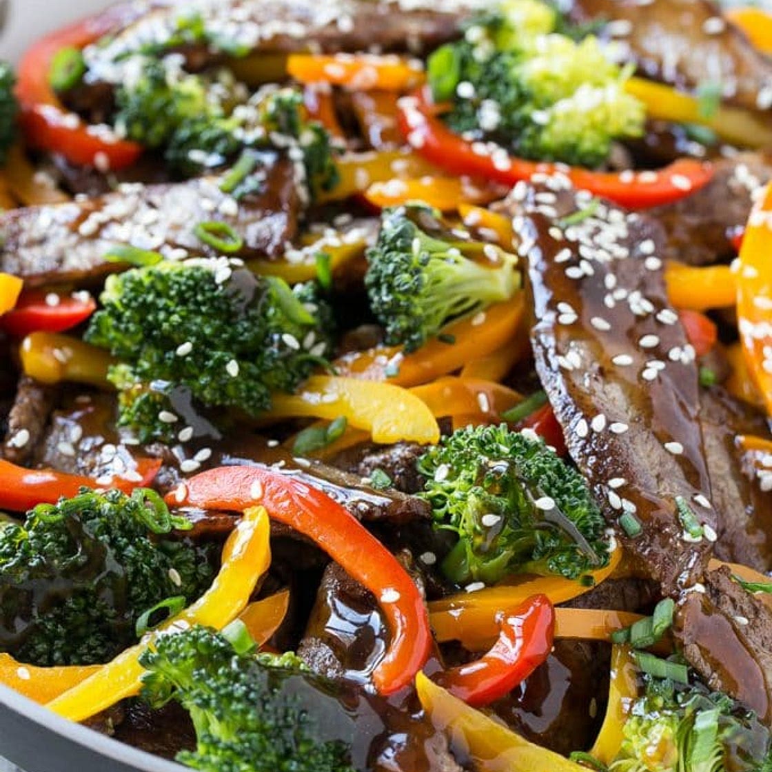 Teriyaki Beef Stir Fry