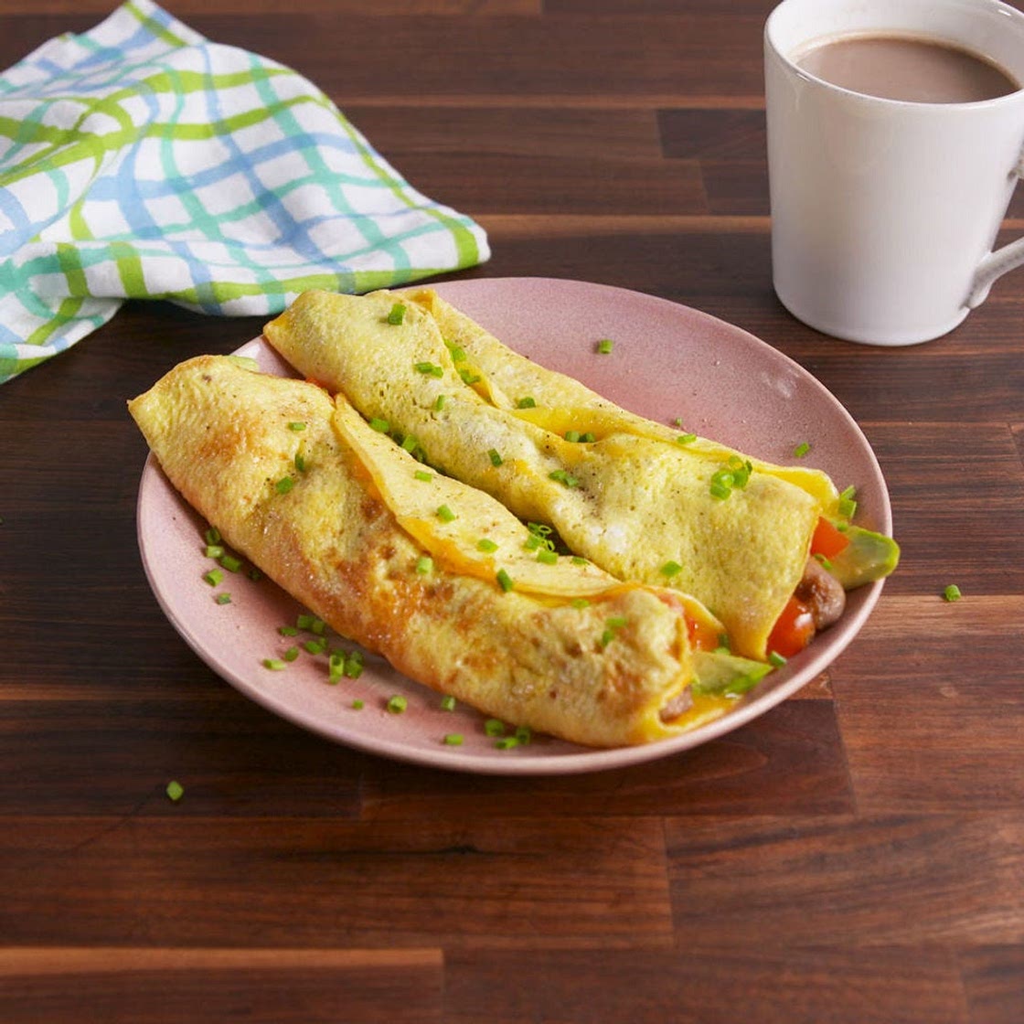 Low-Carb Breakfast Wraps