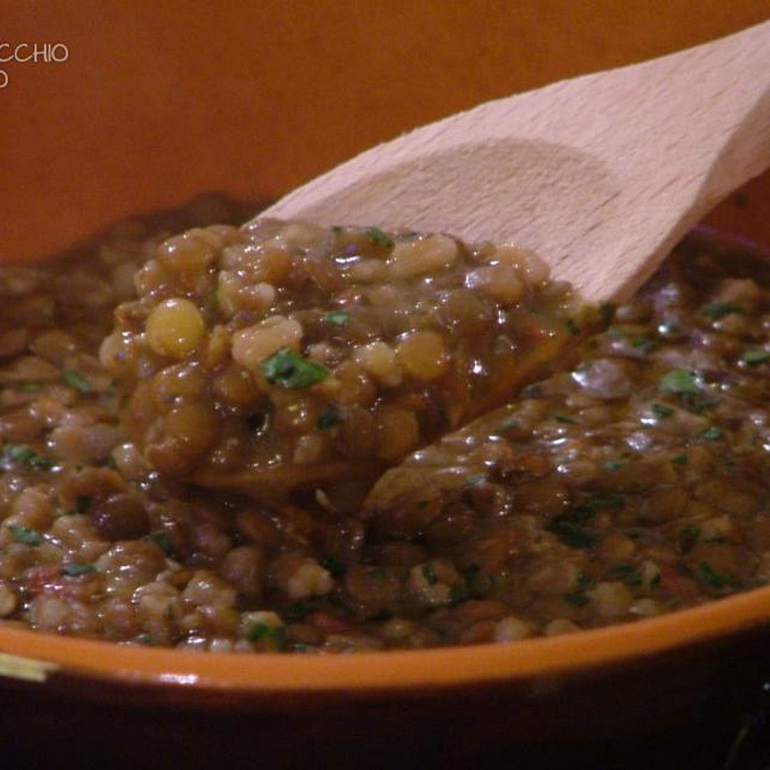 Minestra di farro e lenticchie