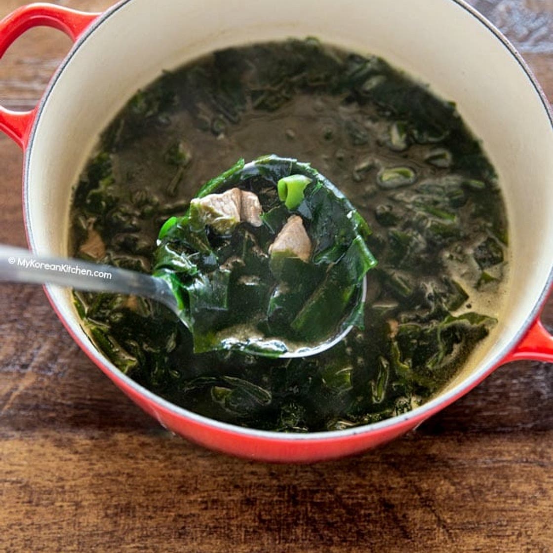 Korean Seaweed Soup (Miyeok Guk)
