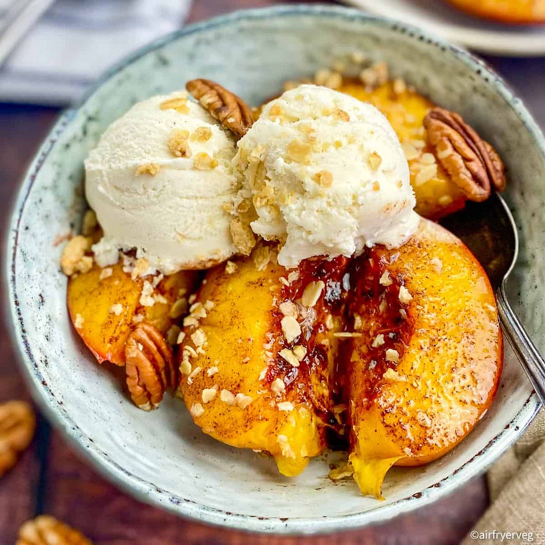 Air Fryer Nectarines