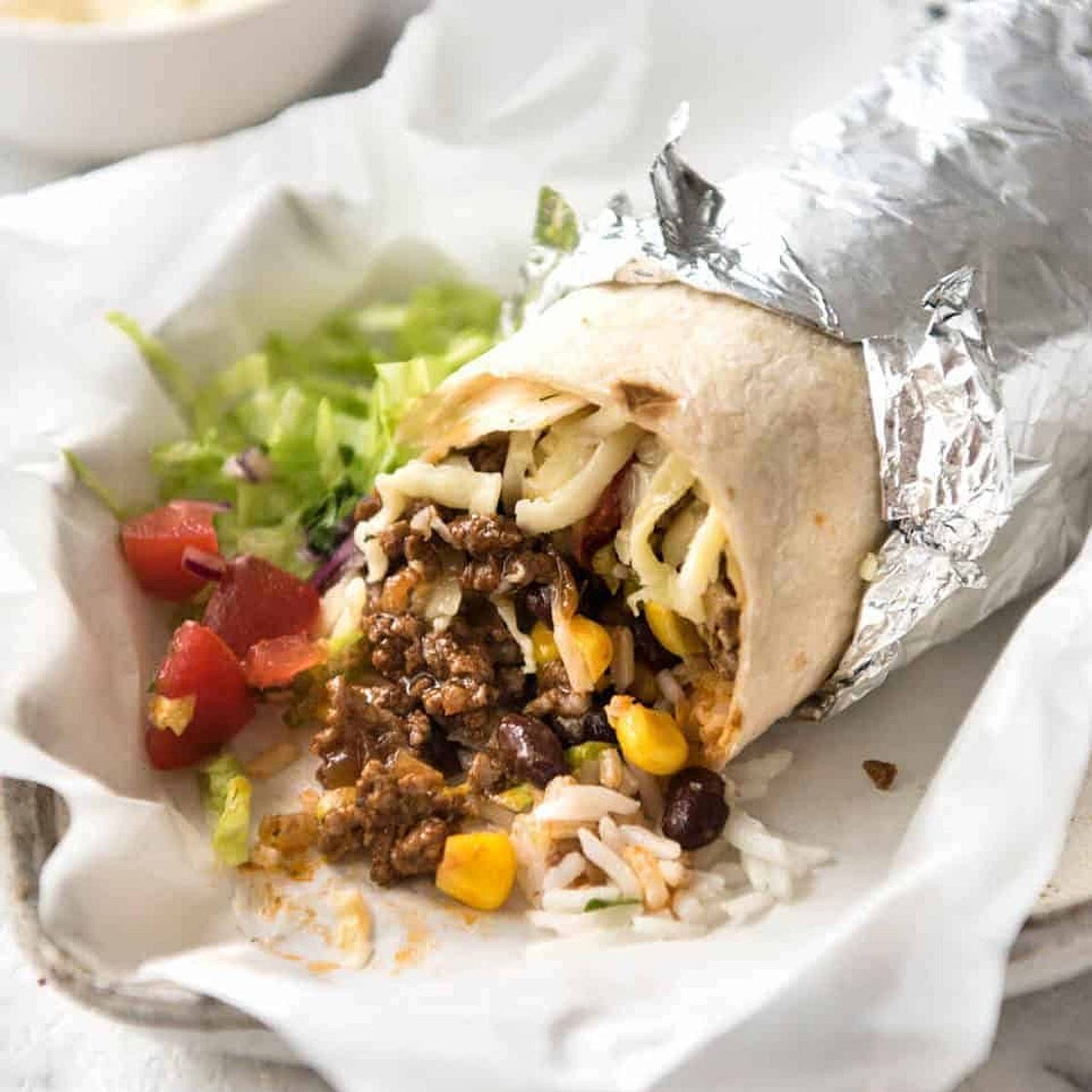 Beef Burritos